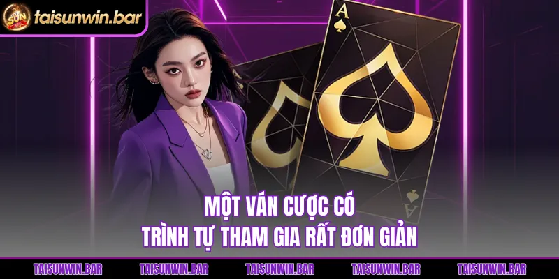 Một ván cược có trình tự tham gia rất đơn giản 
